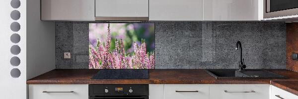 Achterwand keuken Heidebloemen