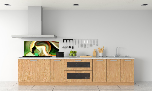 Glazen achterwand keuken Abstractie