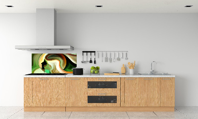 Glazen achterwand keuken Abstractie