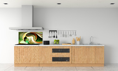 Glazen achterwand keuken Abstractie