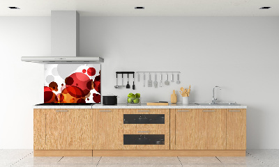 Spatscherm keuken Cirkelabstractie