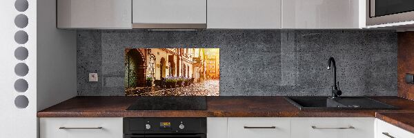 Spatplaat keuken Krakau, Polen
