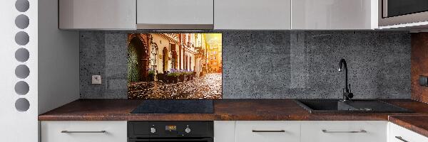 Spatplaat keuken Krakau, Polen