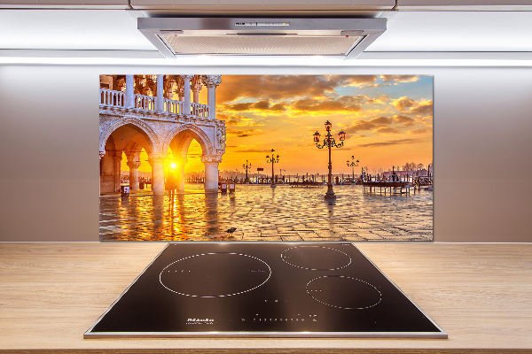 Glazen achterwand keuken Venetië, Italië