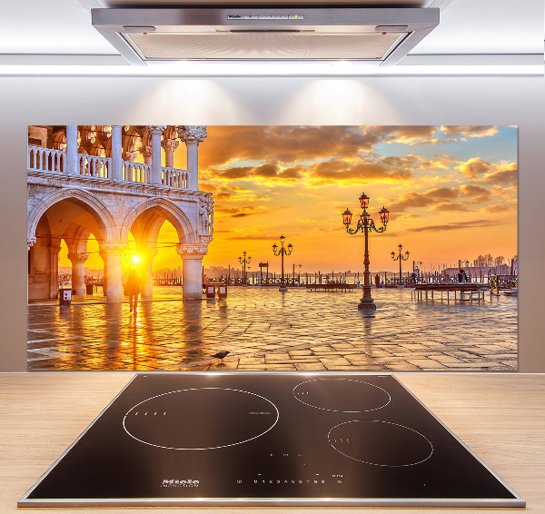 Glazen achterwand keuken Venetië, Italië
