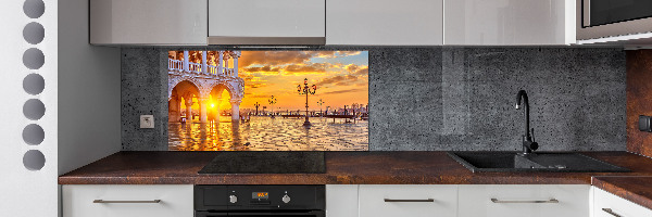 Glazen achterwand keuken Venetië, Italië