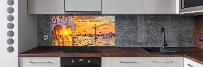 Glazen achterwand keuken Venetië, Italië