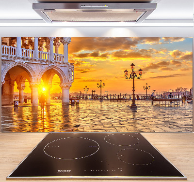 Glazen achterwand keuken Venetië, Italië