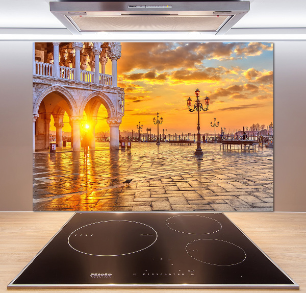 Glazen achterwand keuken Venetië, Italië