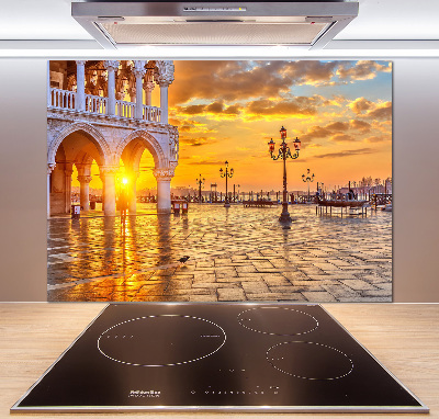 Glazen achterwand keuken Venetië, Italië