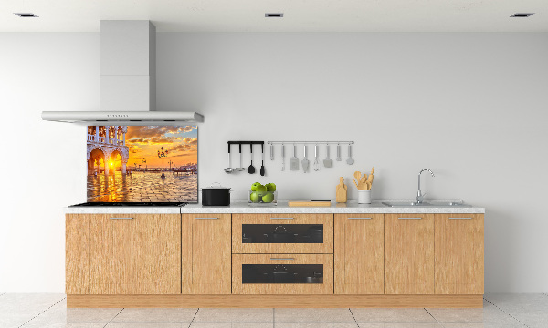 Glazen achterwand keuken Venetië, Italië