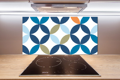 Spatplaat keuken Geometrische achtergrond