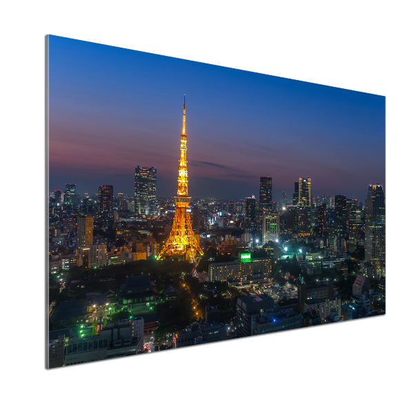 Spatscherm keuken Tokyo Tower