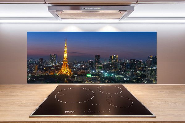 Spatscherm keuken Tokyo Tower