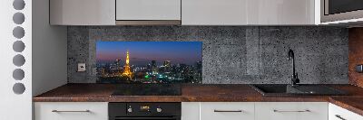 Spatscherm keuken Tokyo Tower