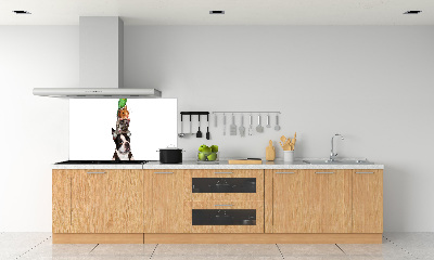Achterwand keuken Een groep dieren