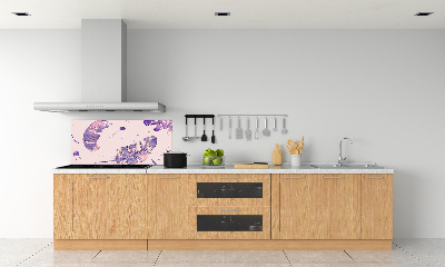 Keuken achterwand veren
