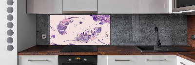 Keuken achterwand veren