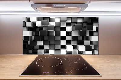 Panel do kuchni Abstrakcja kostki