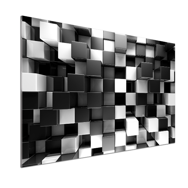 Panel do kuchni Abstrakcja kostki