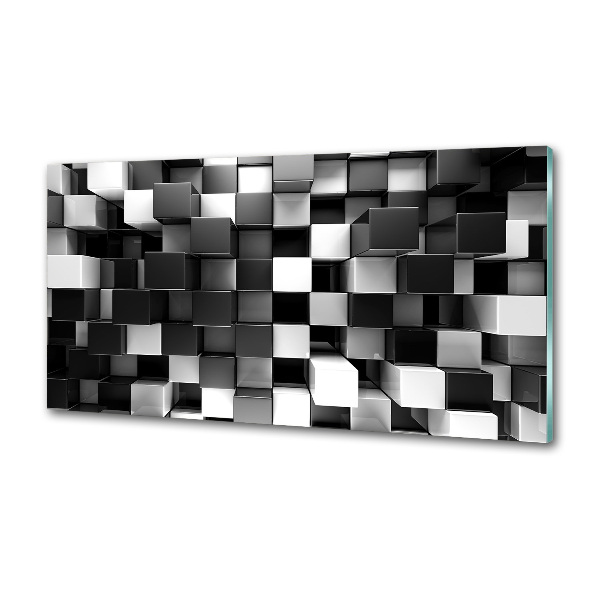 Panel do kuchni Abstrakcja kostki