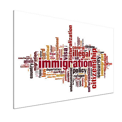 Spatplaat keuken Immigratie