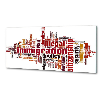Spatplaat keuken Immigratie