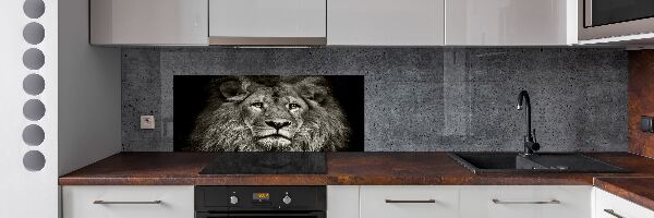 Spatscherm keuken Leeuw