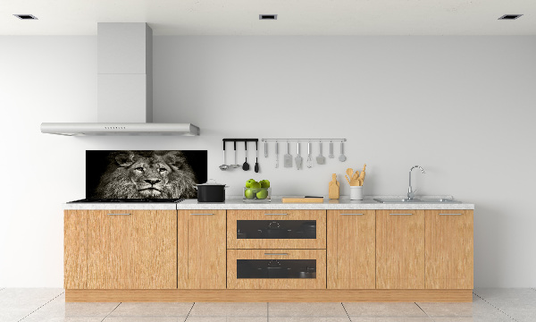 Spatscherm keuken Leeuw