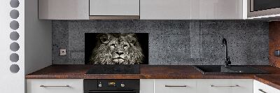 Spatscherm keuken Leeuw