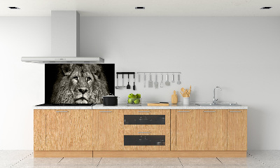 Spatscherm keuken Leeuw