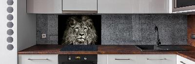 Spatscherm keuken Leeuw