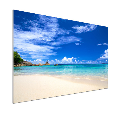 Panel do kuchni Tropikalna plaża