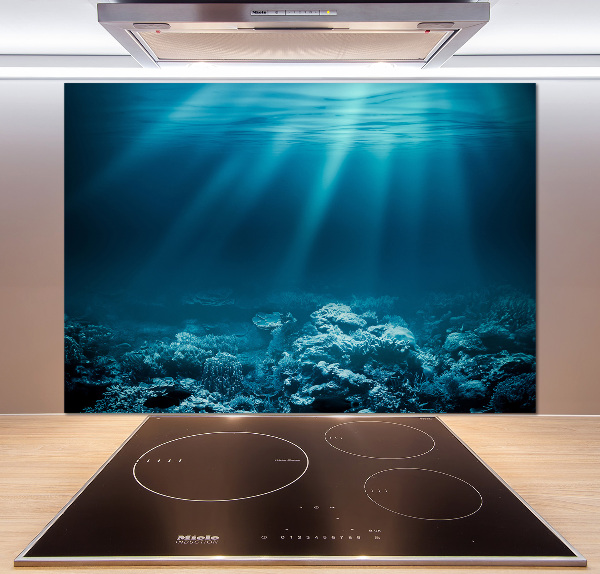 Keuken achterwand Onderwaterwereld