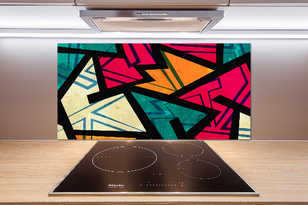 Panel do kuchni Geometryczne tło