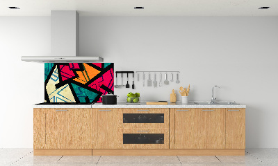 Panel do kuchni Geometryczne tło