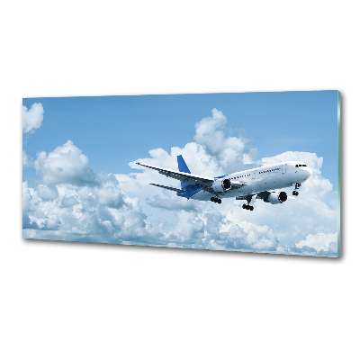 Panel do kuchni Samolot na niebie