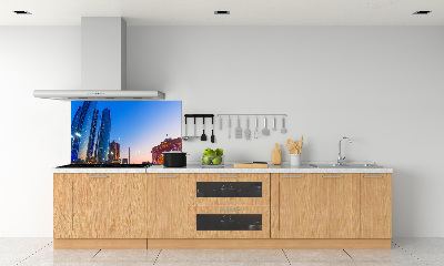 Keuken achterwand Straten van Abu Dhabi