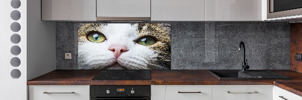 Keuken achterwand Groene kattenogen