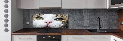Keuken achterwand Groene kattenogen