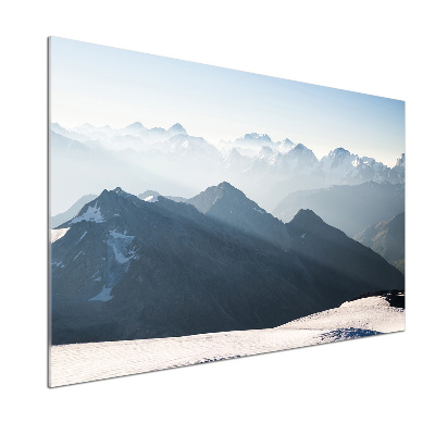 Panel do kuchni Górskie szczyty