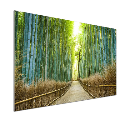 Panel do kuchni Bambusowy las