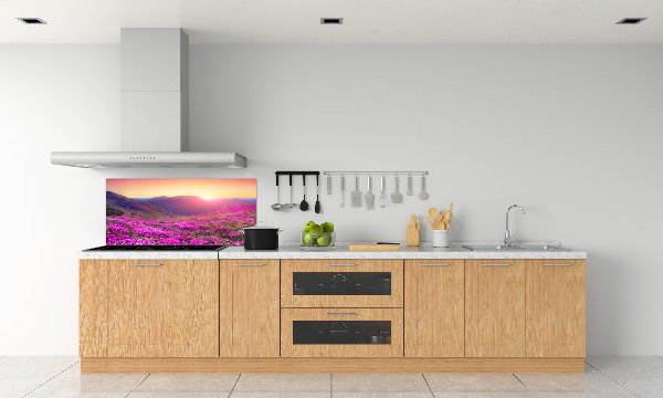 Keuken achterwand Roze heuvels