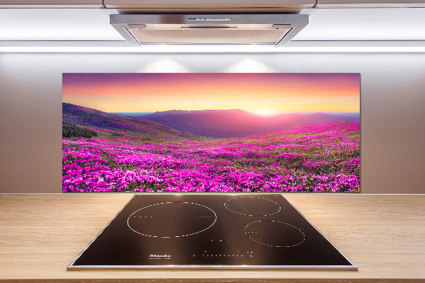 Keuken achterwand Roze heuvels