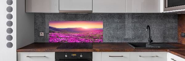 Keuken achterwand Roze heuvels