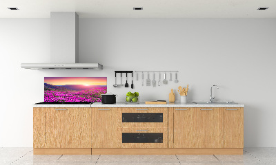 Keuken achterwand Roze heuvels