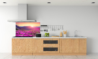 Keuken achterwand Roze heuvels
