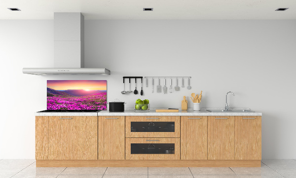 Keuken achterwand Roze heuvels