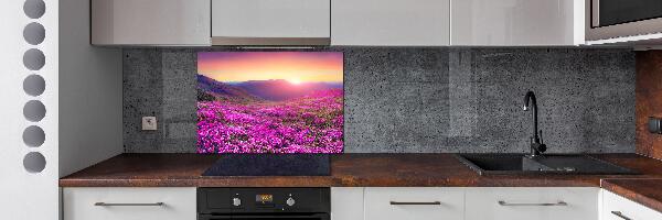 Keuken achterwand Roze heuvels