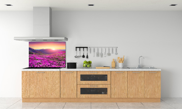 Keuken achterwand Roze heuvels
